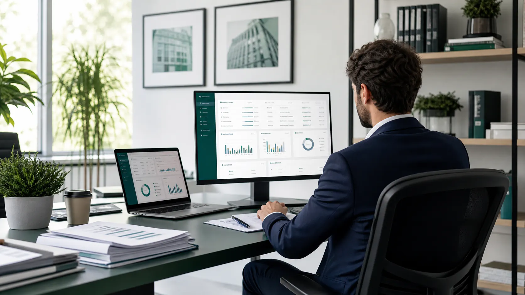 Studio commercialista che gestisce clienti e documenti fiscali con Invoxa